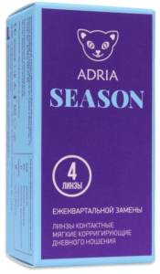 Линзы контактные Adria Season Morning q38 8.6, -1,75 4шт