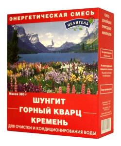 Энергетическая смесь минералов Природный Целитель, активатор воды 380 г