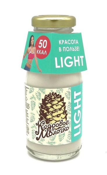 Молочко кедровое Light 200мл фотография