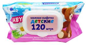 Салфетки влажные Baby Новые Горизонты 120шт